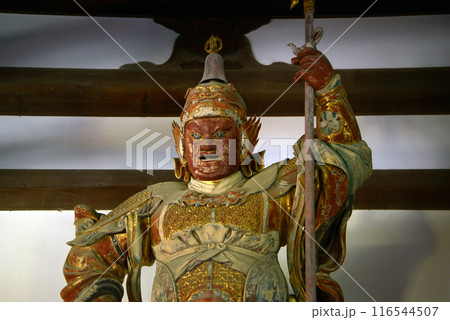 黄檗山萬福寺　天王殿の増長天像　京都府宇治市 116544507