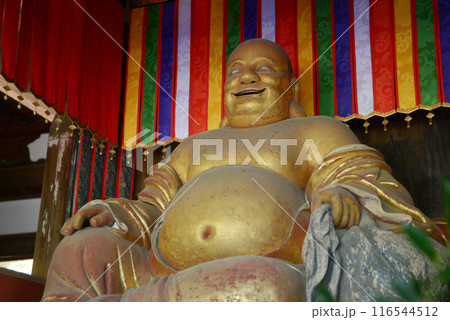 黄檗山萬福寺　天王殿の布袋尊　京都府宇治市 116544512