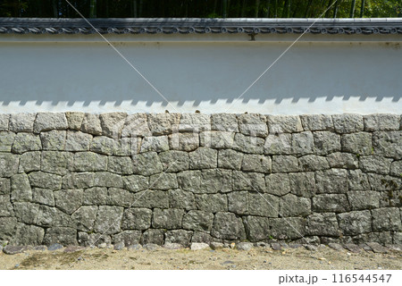 石垣と白壁 石垣と白壁 116544547