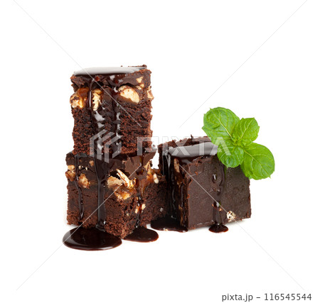 Nut Brownie, Homemade German Chocolate Cake, Chocolate Peanuts Cake, Brownie Square Piece 116545544