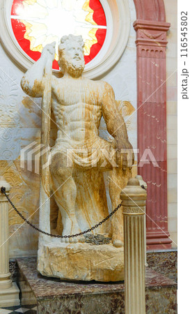 europe art mythology statue god zeus classical culture famous monument sculpture ancient greek 116545802