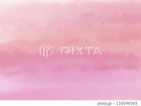 水彩で描いたピンクのグラデーションの背景イラスト 水彩で描いたピンクのグラデーションの背景イラスト 116546385