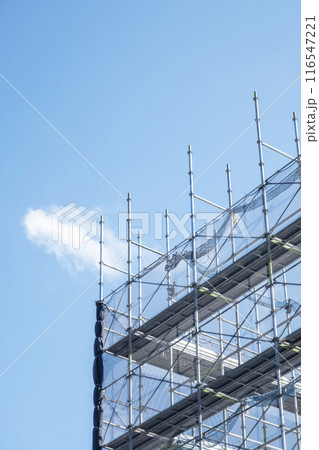 足場　青空 116547221