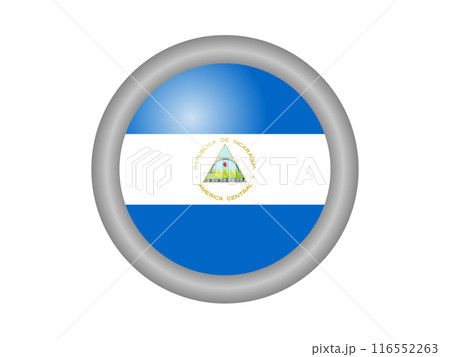 世界の国旗　ニカラグアのアイコン 116552263