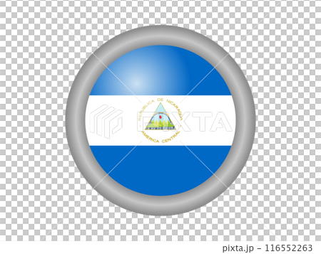 世界國旗尼加拉瓜圖標 116552263