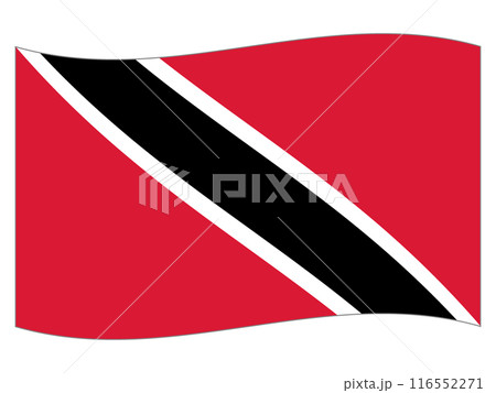 世界の国旗　トリニダードトバゴの旗 116552271