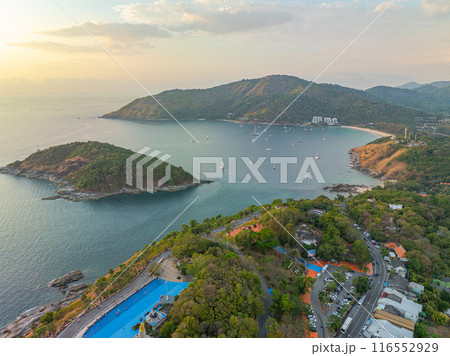Promthep cape viewpoint is the most popular viewpoint in Phuket island. 116552929