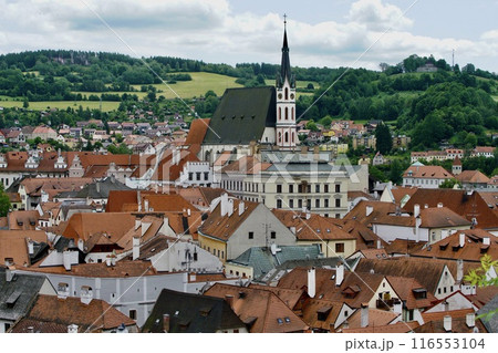 チェスキークルムロフの街並み 116553104