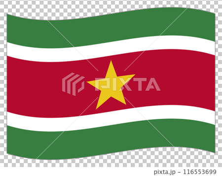 Flags of the World: Flag of Suriname 116553699