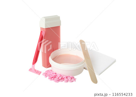 PNG, Hair removal accessories isolated on white background 116554233
