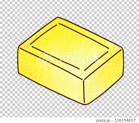 鬆散簡單的起司塊模擬風格 116554657