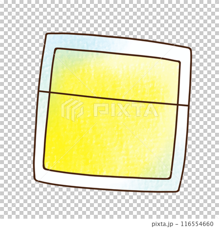 鬆散簡單的切片起司模擬風格 鬆散簡單的切片起司模擬風格 116554660