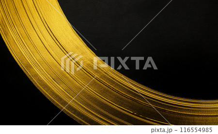 金色の和風デザイン背景 116554985