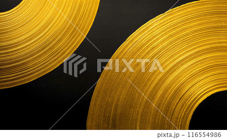 金色の和風デザイン背景 116554986