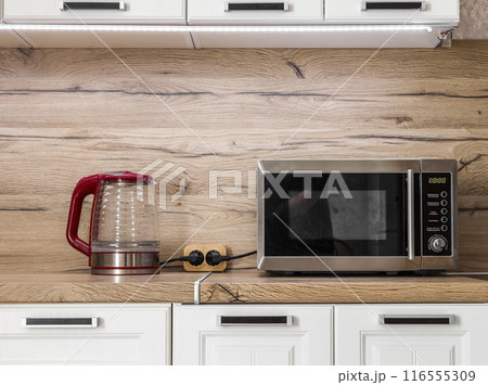 White kitchen set 116555309