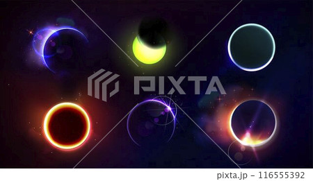 Total and partial solar eclipse 116555392