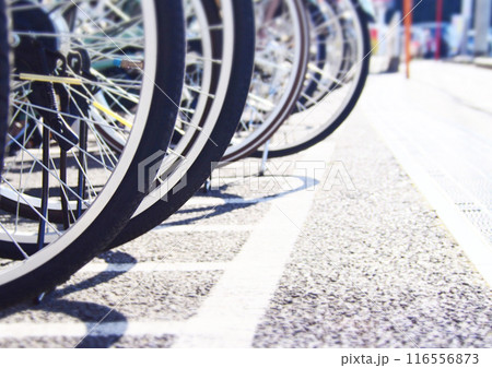 街の駐輪スペース 116556873