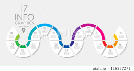 Infographic design template with place for your data. Vector illustration. 116557271