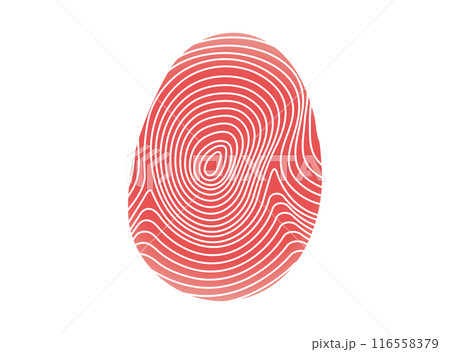 指紋のイラスト 指紋のイラスト 116558379
