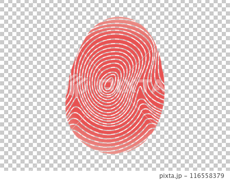 指紋のイラスト 指紋のイラスト 116558379