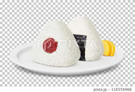 飯糰插畫寫實套裝 飯糰插畫寫實套裝 116558466