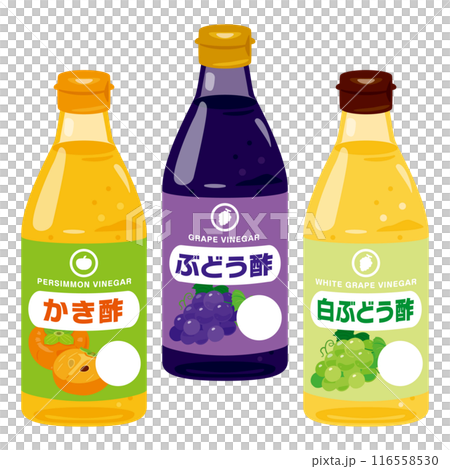 瓶入りの果実酢セット 116558530