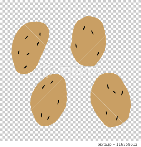 Simple potato illustration | Vector Simple potato illustration | Vector 116558612