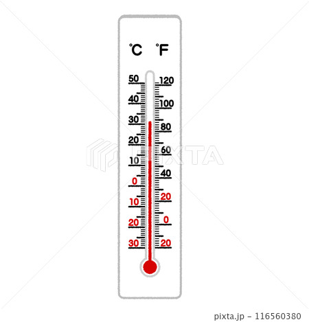 温度計のイラスト 温度計のイラスト 116560380