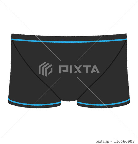 競泳水着（ボックス型）のイラスト 116560905