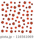 たくさんのリンゴの背景イラスト 116561069