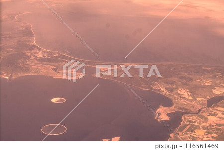 view from the plane 116561469