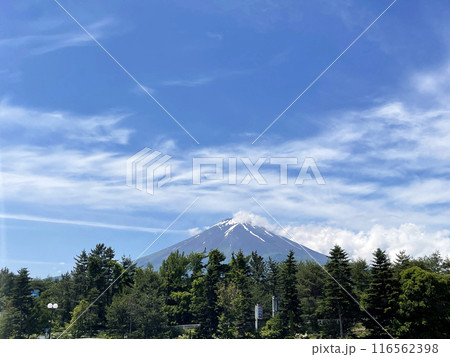 Mount Fuji in the Japanese province 116562398