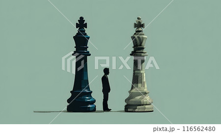 Business and Strategy concepts. illustration 2D cartoon with finance and successful story. Business and Strategy concepts. illustration 2D cartoon with finance and successful story. 116562480