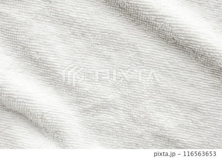 white cotton fabric towel texture abstract background white cotton fabric towel texture abstract background 116563653
