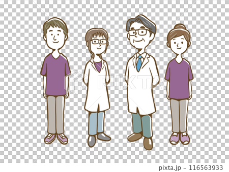 医療関係者たち 116563933