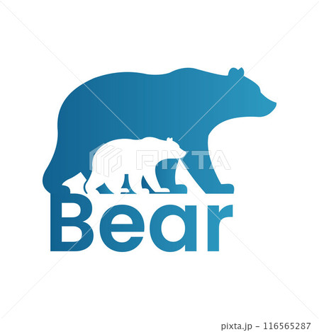 Illustrations of a Grizzly Bear and its cubs can be used for Child Care Companies Illustrations of a Grizzly Bear and its cubs can be used for Child Care Companies 116565287