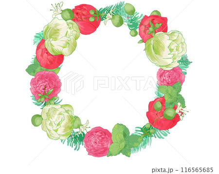 バラの花冠 116565685