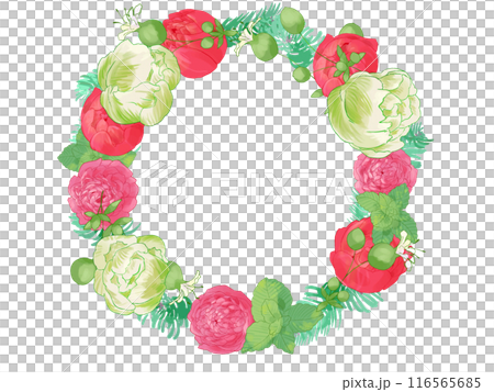 バラの花冠 116565685