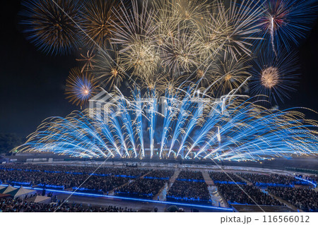 北海道 札幌 真駒内花火大会 夏 北海道 札幌 真駒内花火大会 夏 116566012