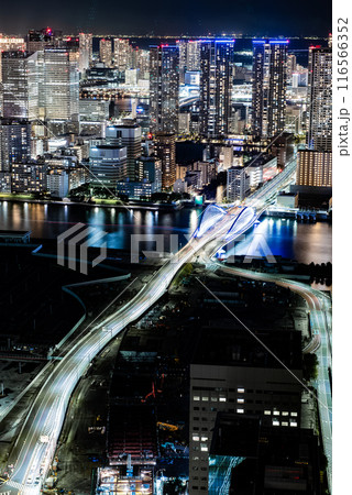 夜景　～東京・カレッタ汐留SKY VIEW・4～ 116566352