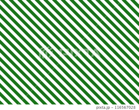 緑と白のストライプ（縞模様）の背景・壁紙 116567028