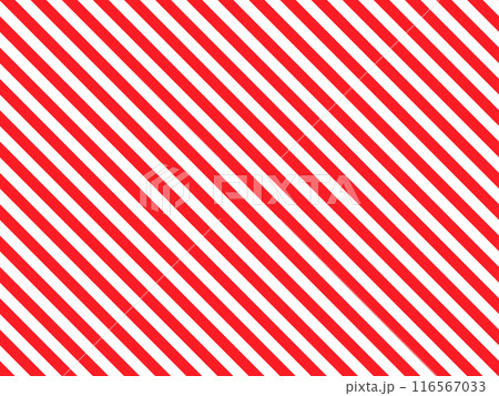 赤と白のストライプ(縞模様)の背景・壁紙 赤と白のストライプ(縞模様)の背景・壁紙 116567033