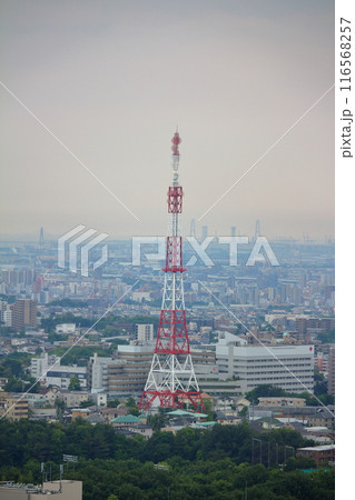 存在感を示す電波塔 116568257