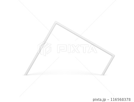 White archway column irregular geometric entrance angular 3d element realistic vector illustration White archway column irregular geometric entrance angular 3d element realistic vector illustration 116568378