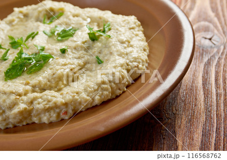 homemade Baba Ghanoush homemade Baba Ghanoush 116568762