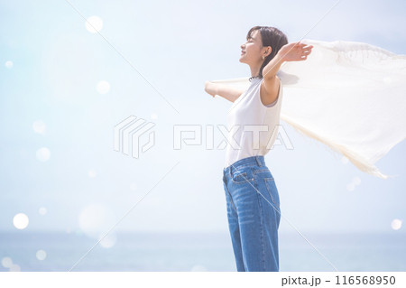 健やかな女性ポートレート 健やかな女性ポートレート 116568950