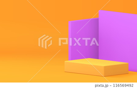3d podium rectangle pedestal with purple angle wall background realistic vector illustration 3d podium rectangle pedestal with purple angle wall background realistic vector illustration 116569492