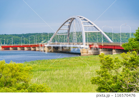 【北海道】根室市・温根沼大橋 【北海道】根室市・温根沼大橋 116570476