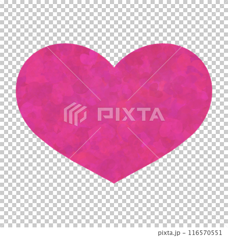 Heart mark with lots of hearts 116570551