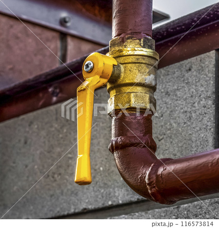 Gas pipe faucet Gas pipe faucet 116573814